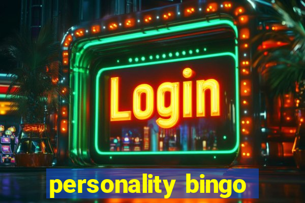 personality bingo