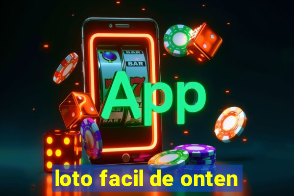 loto facil de onten