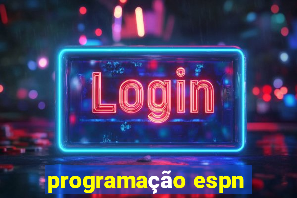 programação espn