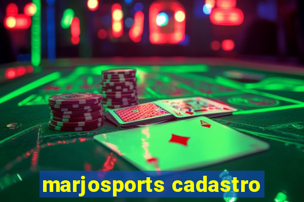 marjosports cadastro