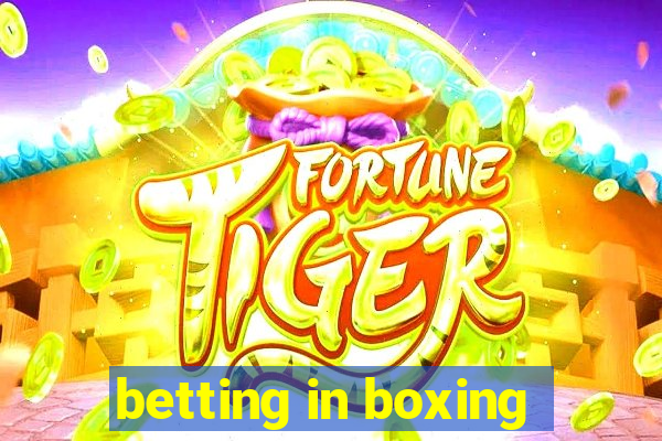 betting in boxing