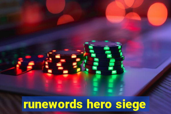 runewords hero siege