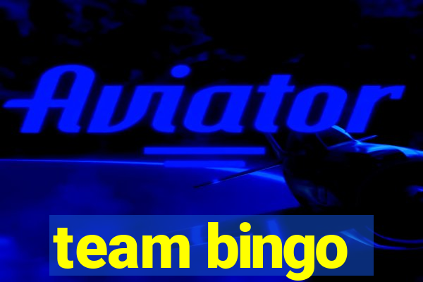 team bingo