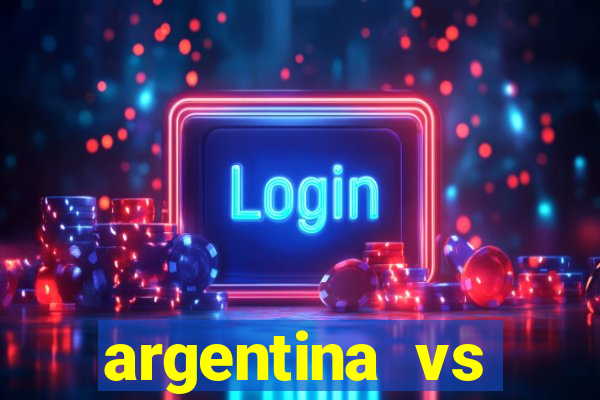 argentina vs colombia onde assistir