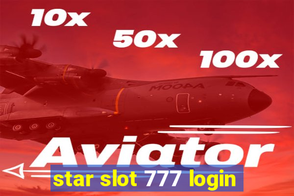 star slot 777 login