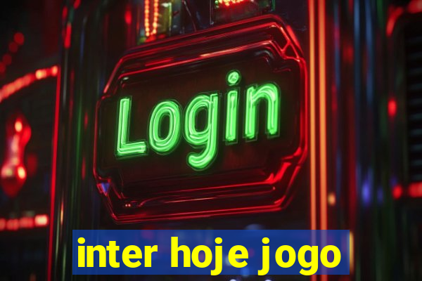 inter hoje jogo