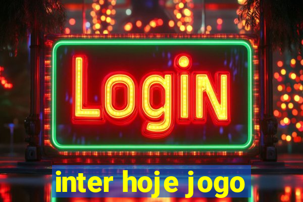 inter hoje jogo