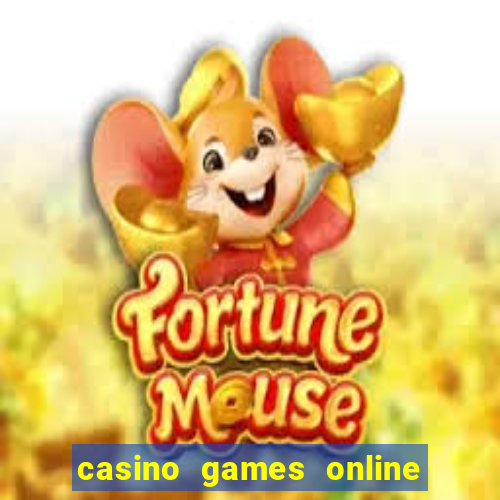 casino games online for real money