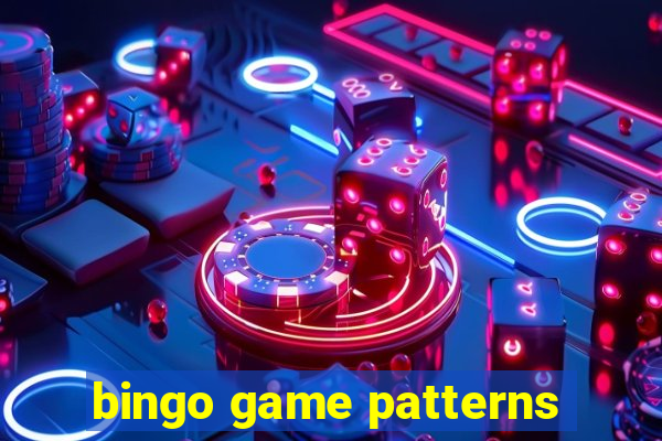 bingo game patterns