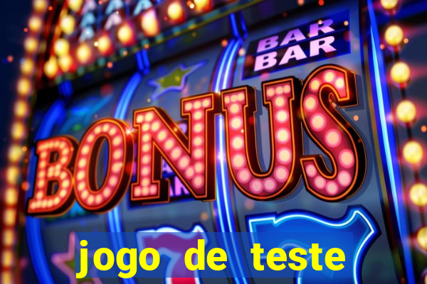 jogo de teste fortune tiger