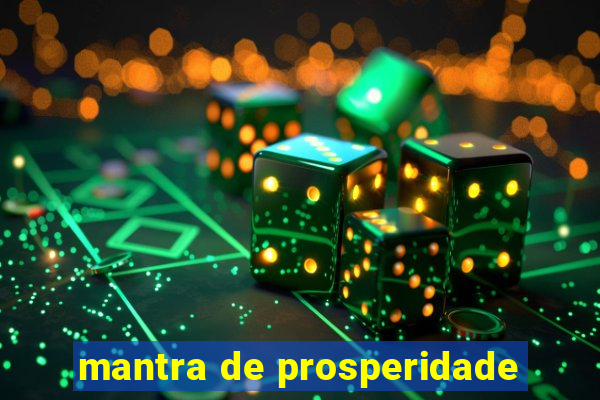 mantra de prosperidade