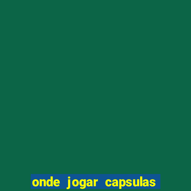 onde jogar capsulas de cafe