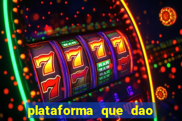 plataforma que dao bonus de cadastro