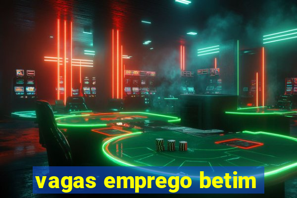 vagas emprego betim