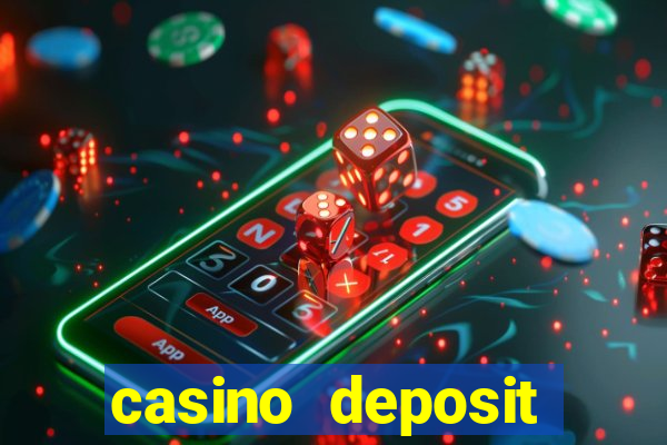 casino deposit bonus code