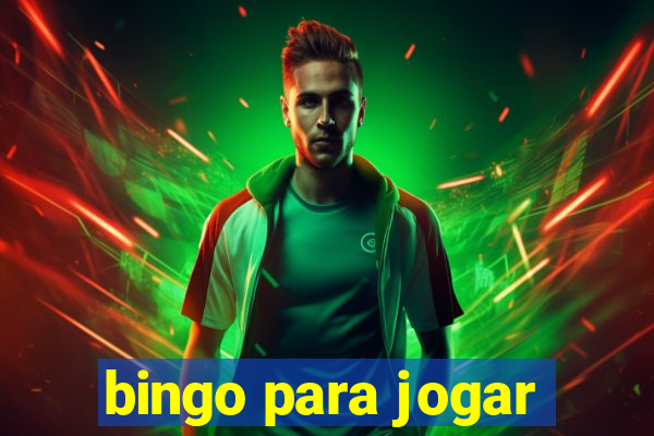 bingo para jogar