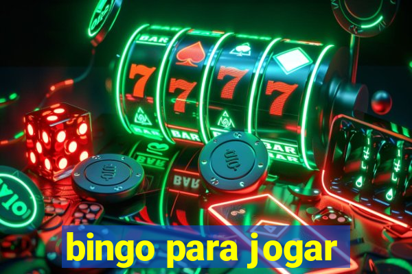 bingo para jogar