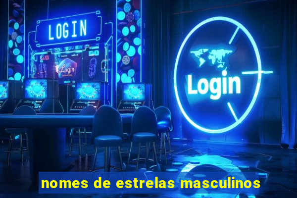 nomes de estrelas masculinos