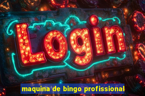 maquina de bingo profissional