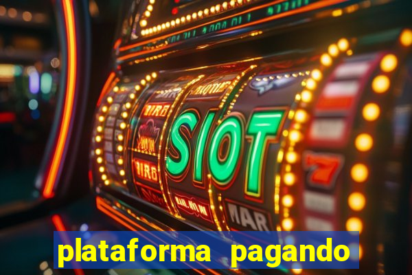 plataforma pagando no cadastro