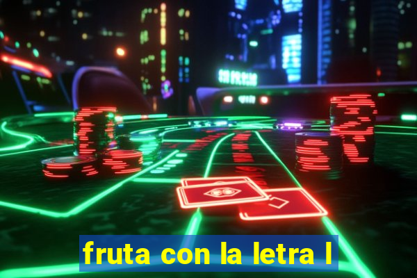 fruta con la letra l