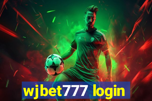 wjbet777 login