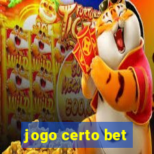 jogo certo bet