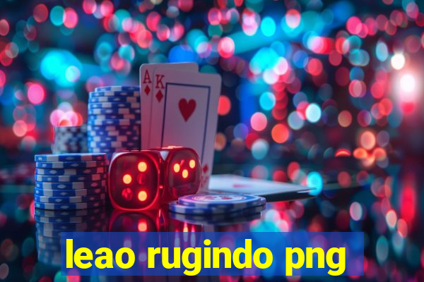 leao rugindo png