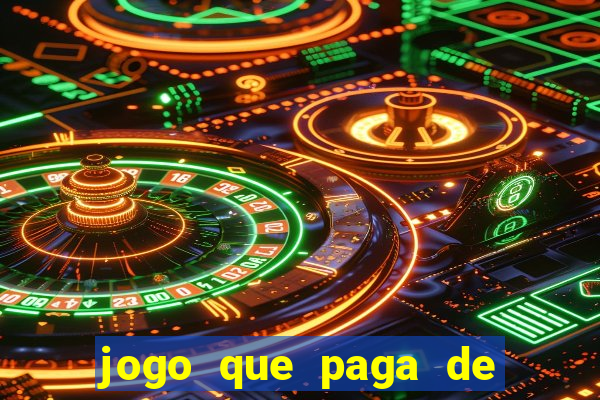 jogo que paga de verdade no pix