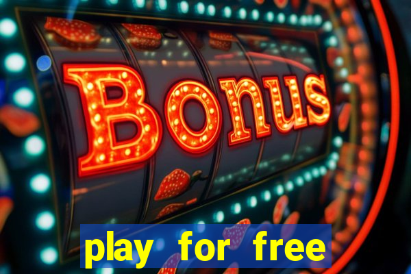 play for free casino games