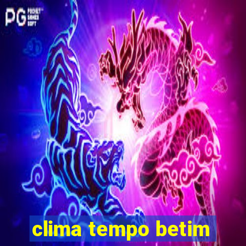 clima tempo betim