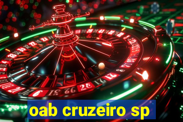 oab cruzeiro sp