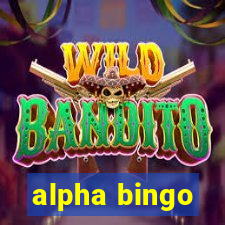 alpha bingo