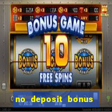 no deposit bonus free spins