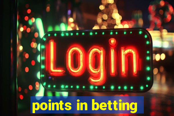 points in betting