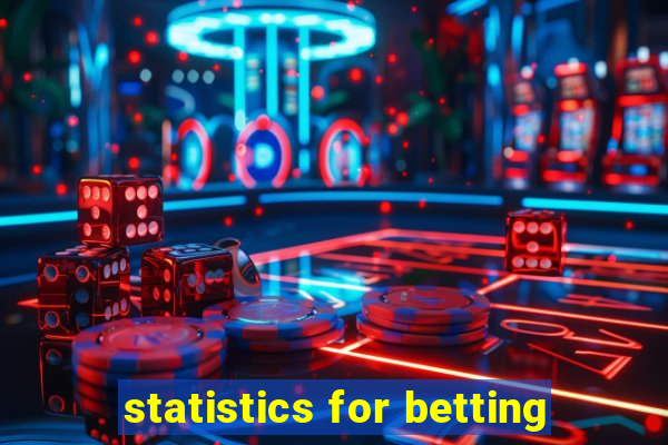 statistics for betting