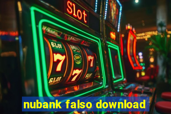 nubank falso download