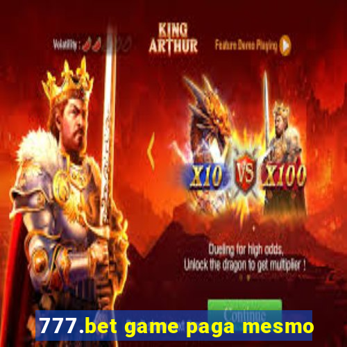 777.bet game paga mesmo