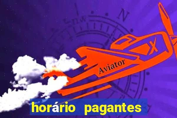 horário pagantes fortune tiger