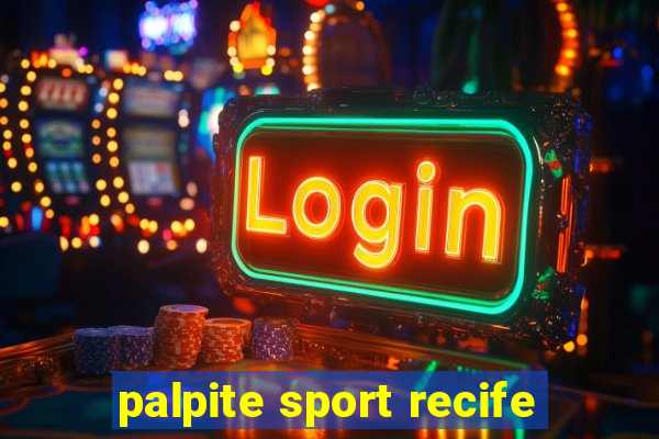 palpite sport recife