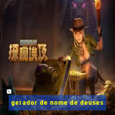 gerador de nome de deuses