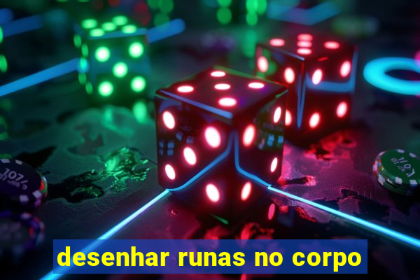 desenhar runas no corpo