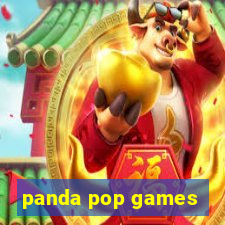 panda pop games