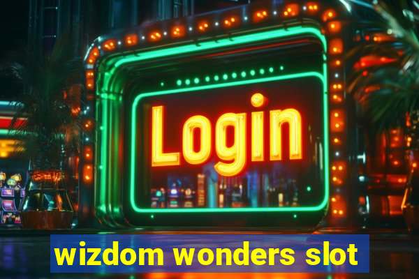 wizdom wonders slot