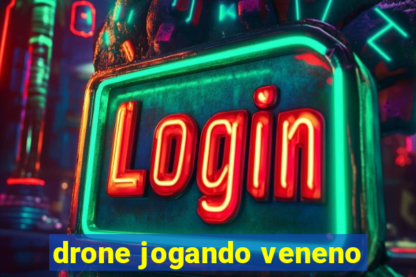 drone jogando veneno