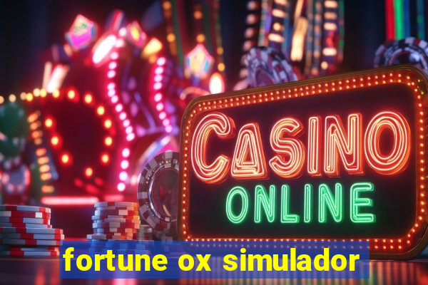 fortune ox simulador