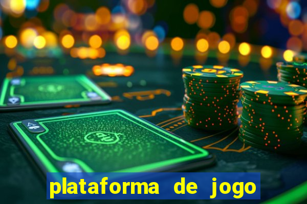 plataforma de jogo nova pagando