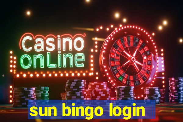 sun bingo login