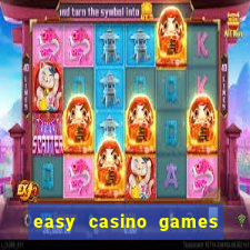 easy casino games to win money