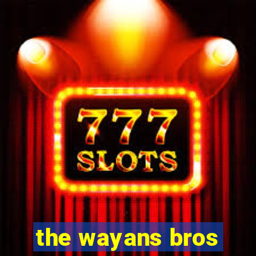 the wayans bros